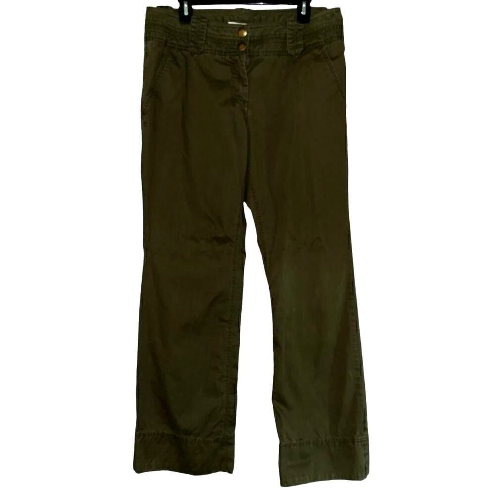 ‎Tommy Hilfiger army green pants 14
